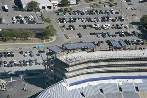 UofM Football Stadium Remodeling Aeriel